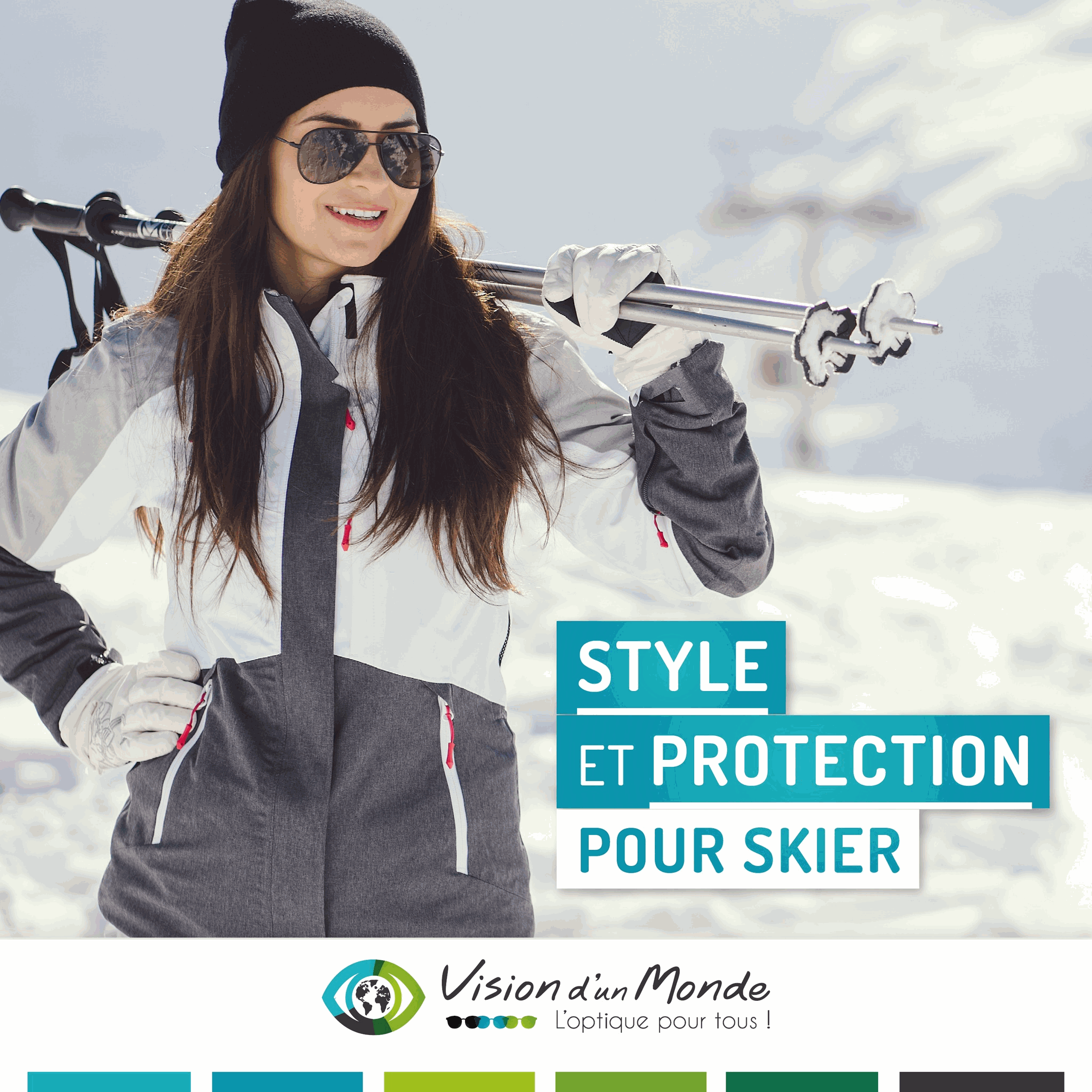 Vision Monde Protection skier